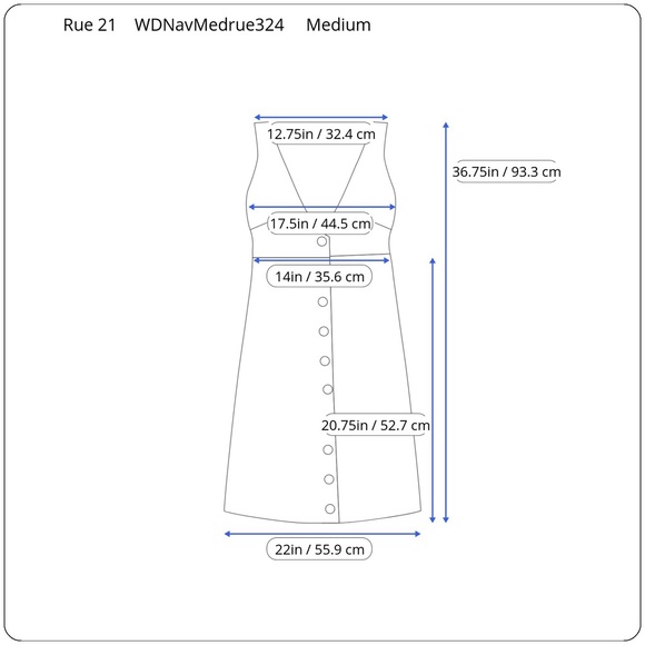 rue 21 Women’s Floral Sleeveless Dress - Picture 5 of 5
